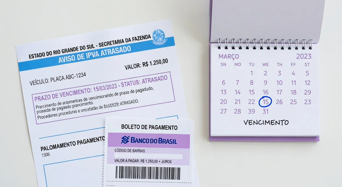 IPVA em Atraso RS: Como Pagar e Evitar Execução Fiscal