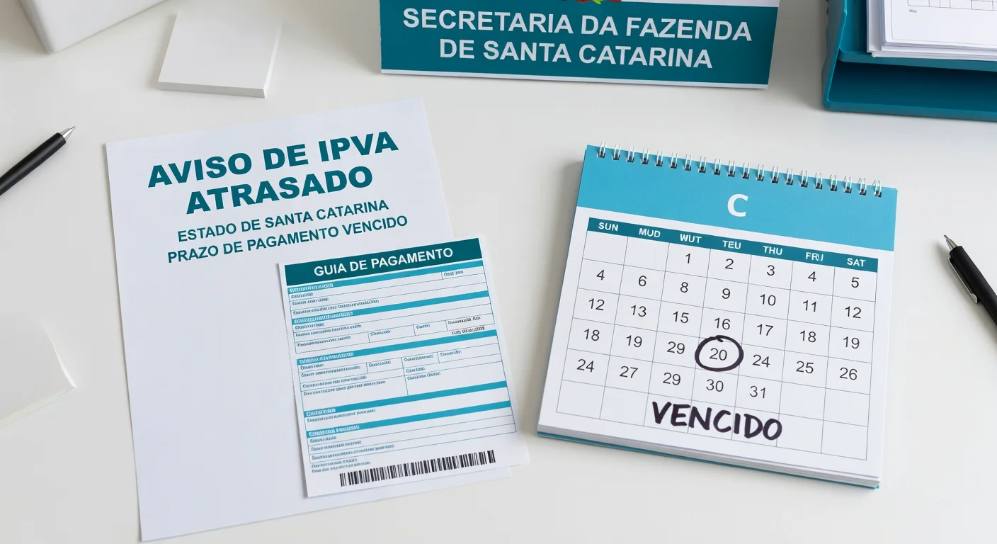 IPVA em Atraso SC: Como Pagar e Evitar Execução Fiscal