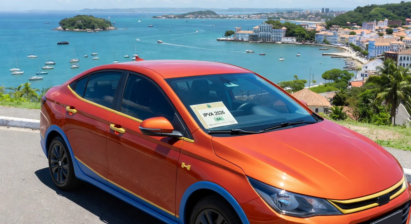 IPVA Híbrido BA 2026: Alíquota Reduzida na Bahia