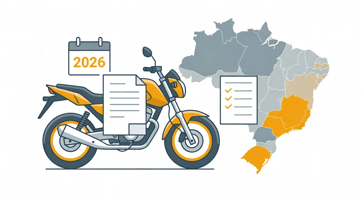 IPVA de Moto Alagoas 2026: alíquota, como pagar e isenções