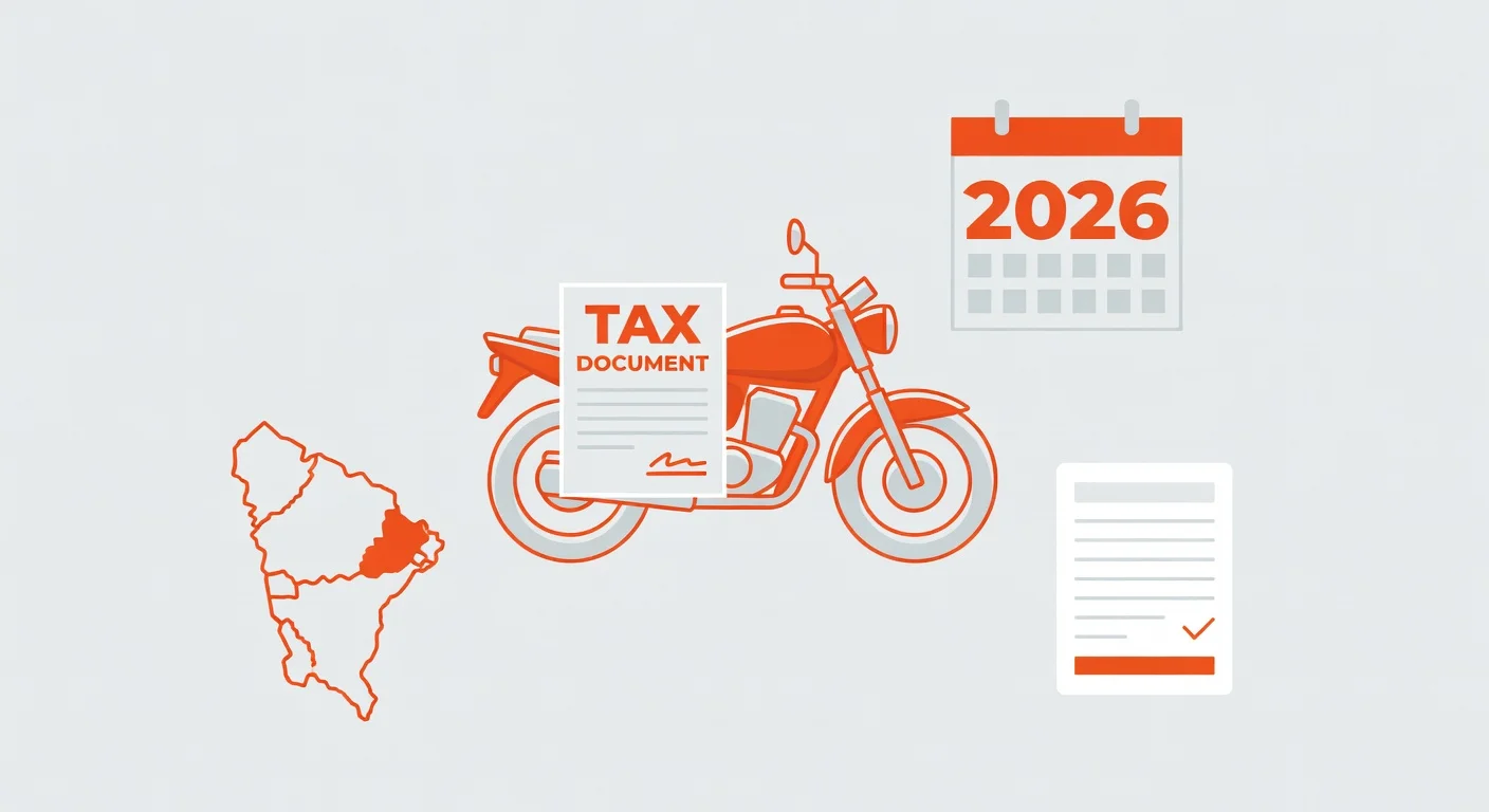IPVA de Moto Ceará 2026: alíquota, como pagar e isenções