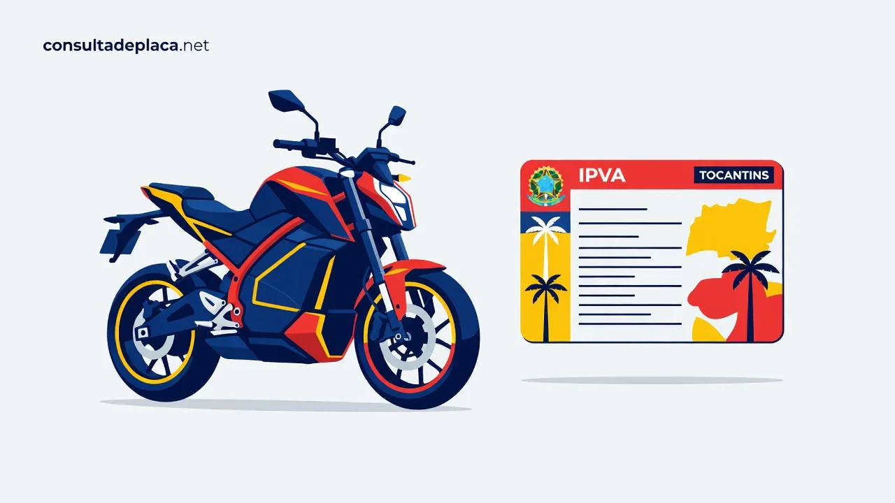 IPVA de Moto Elétrica em Tocantins 2026: Isenção, Valor e Como Pagar