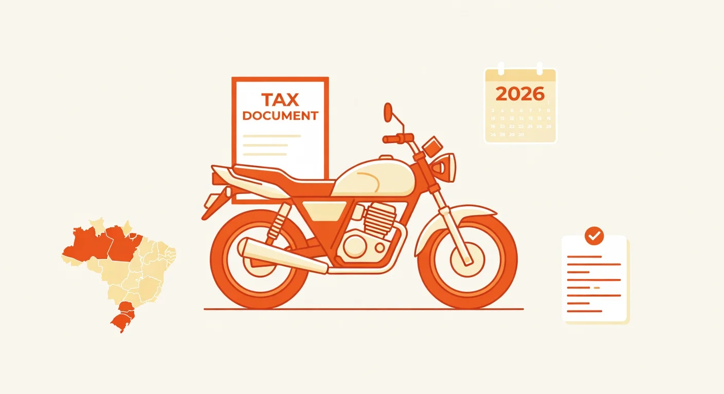 IPVA de Moto Espírito Santo 2026: alíquota, como pagar e isenções