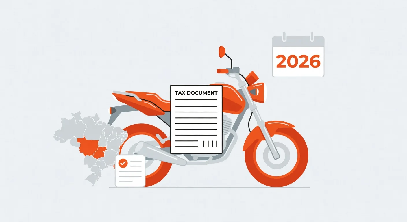IPVA de Moto Mato Grosso 2026: alíquota, como pagar e isenções