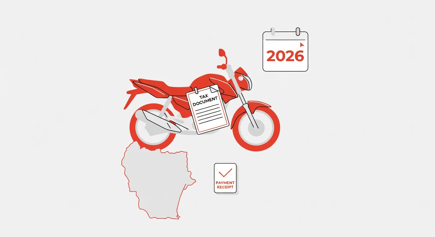IPVA de Moto Pará 2026: alíquota, como pagar e isenções