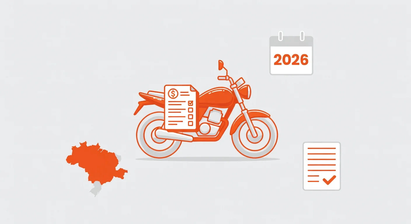 IPVA de Moto Paraná 2026: alíquota, como pagar e isenções