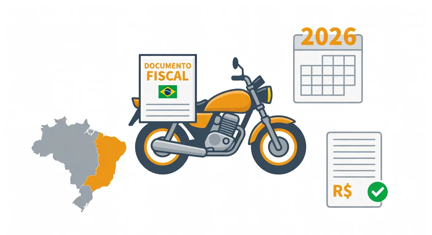 IPVA de Moto Tocantins 2026: alíquota, como pagar e isenções