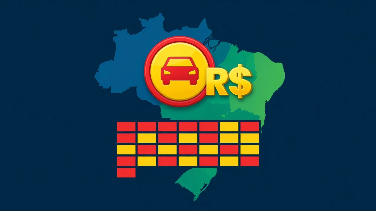 IPVA por Final de Placa 2026: Calendário de Todos os Estados