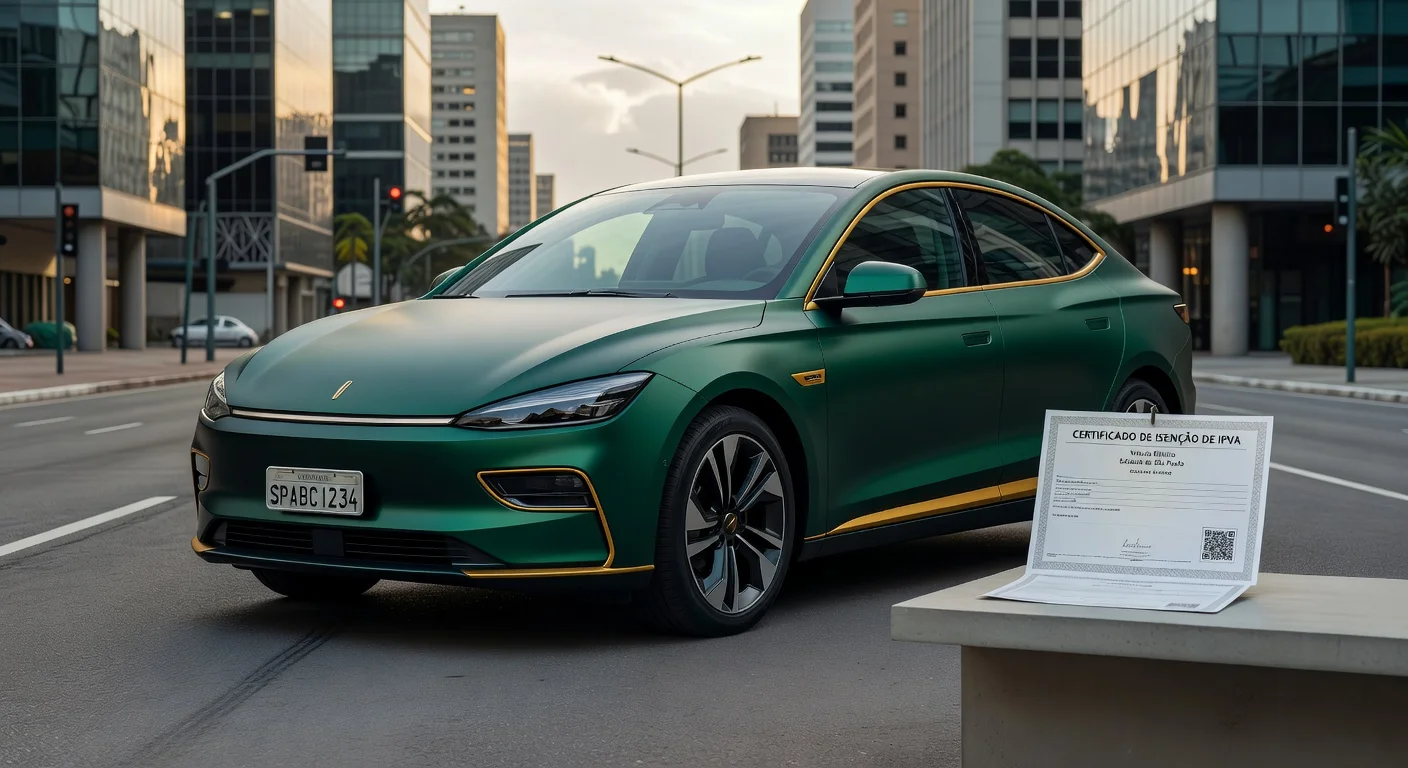 Isenção de IPVA para Carro Elétrico em São Paulo 2026