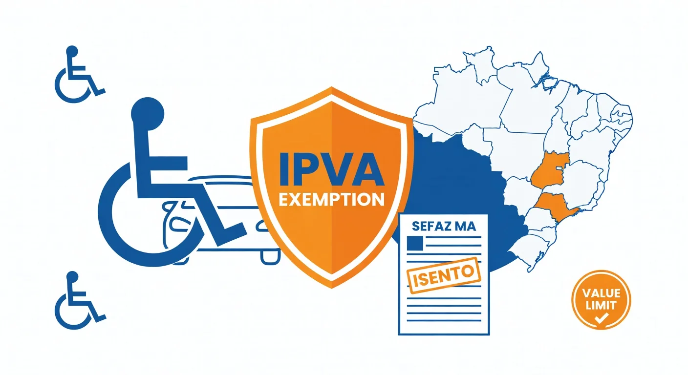 Isenção IPVA PCD Maranhão 2026: quem tem direito e como solicitar