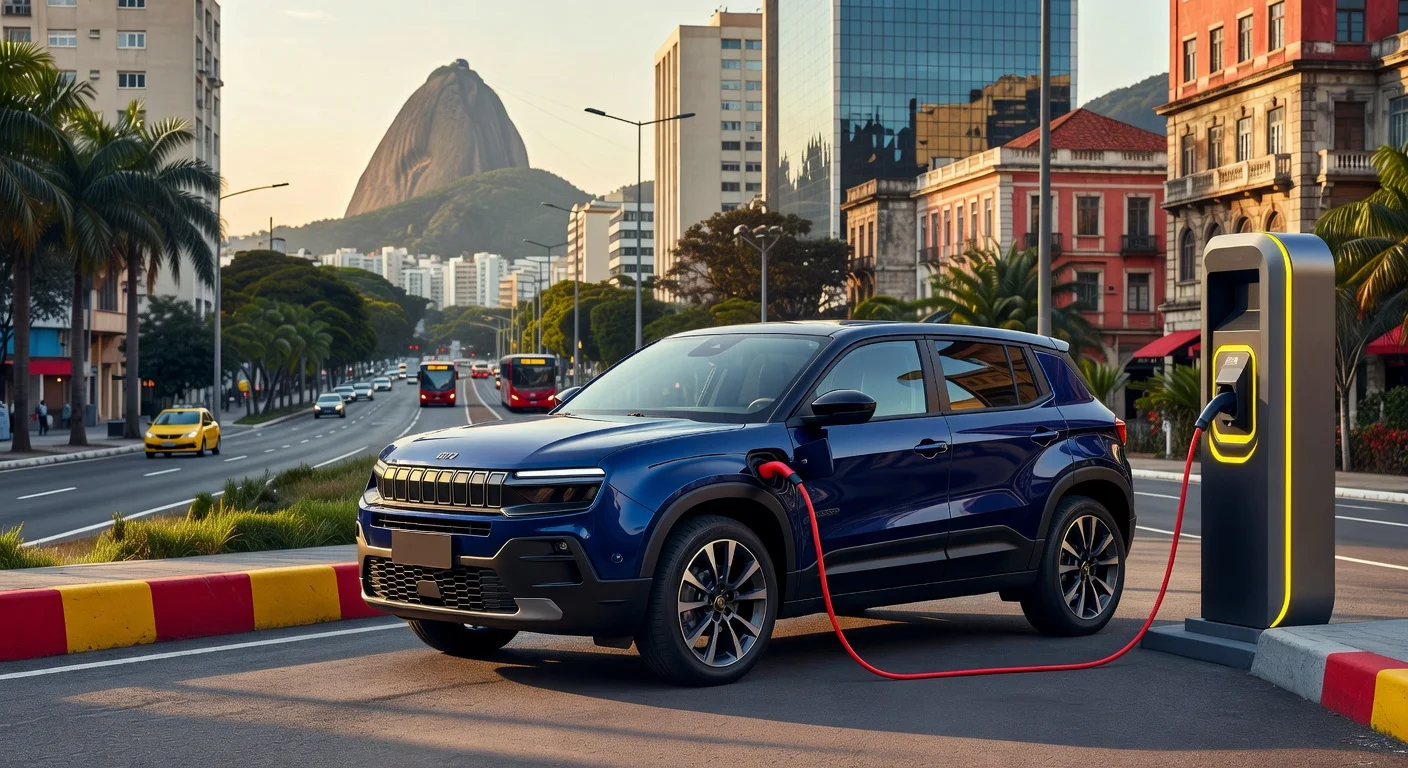 Jeep Avenger Elétrico: Chegada ao Brasil da Versão EV 2026