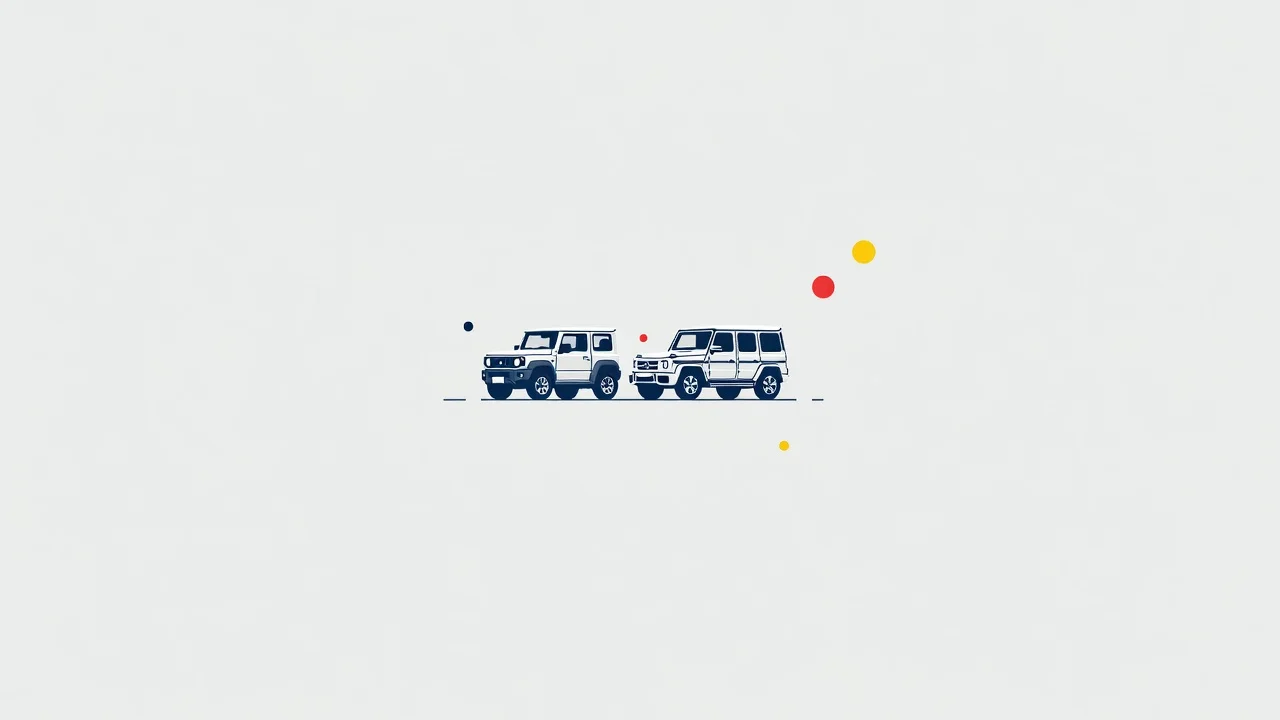 Jimny e o Jipe da Mercedes: Os 4x4 Pequenos