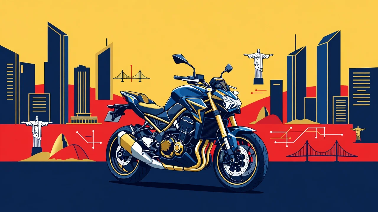 Kawasaki Z900 2026: preco, 124 cv e ficha tecnica no Brasil