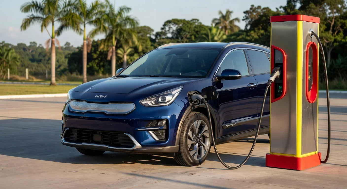 Kia Niro EV: Chegada e Previsão de Lançamento no Brasil 2026