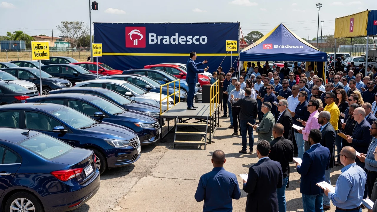 Leilão Bradesco de Veículos 2026: Retomados e Como Funciona