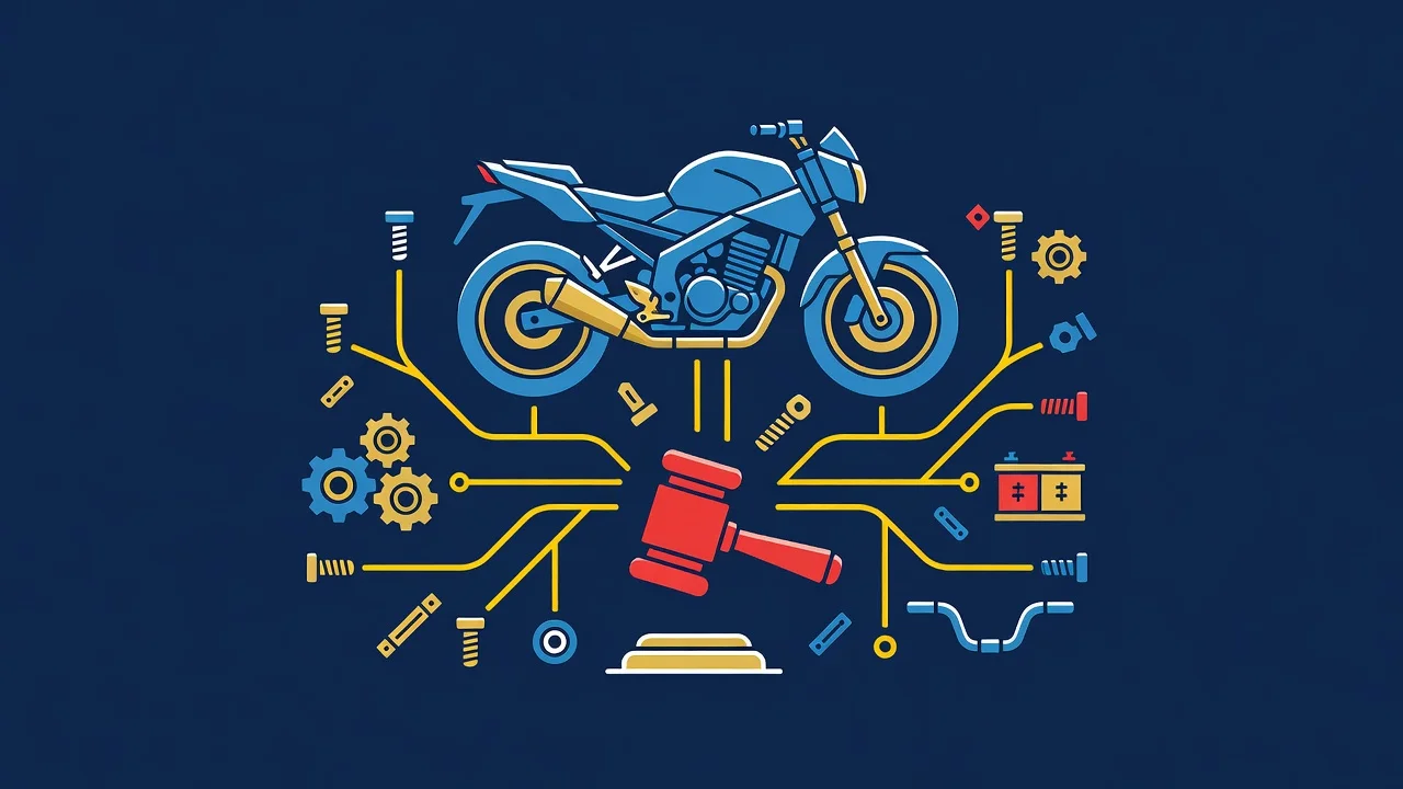 Leilão de Sucata de Moto o Que Pode Ser Feito