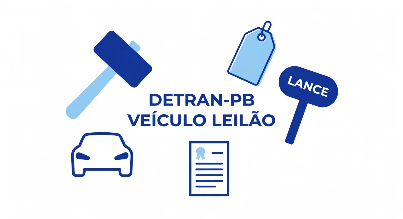 Leilão DETRAN-PB: Como Participar e Comprar Veículos em 2026