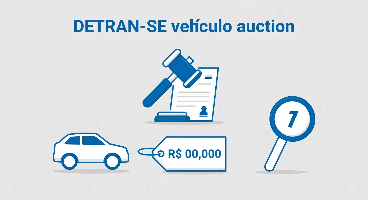 Leilão DETRAN-SE: Como Participar e Comprar Veículos em 2026