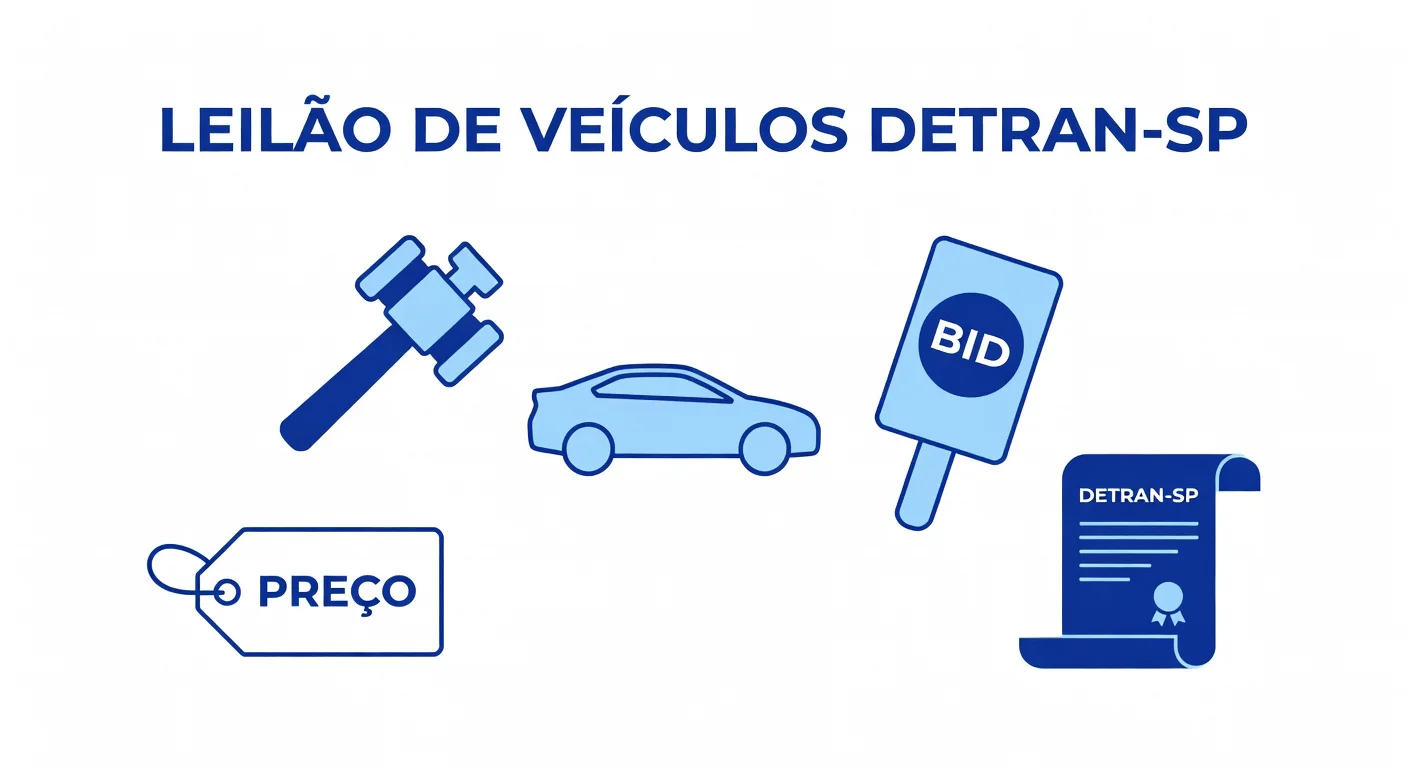 Leilão DETRAN-SP: Como Participar e Comprar Veículos em 2026