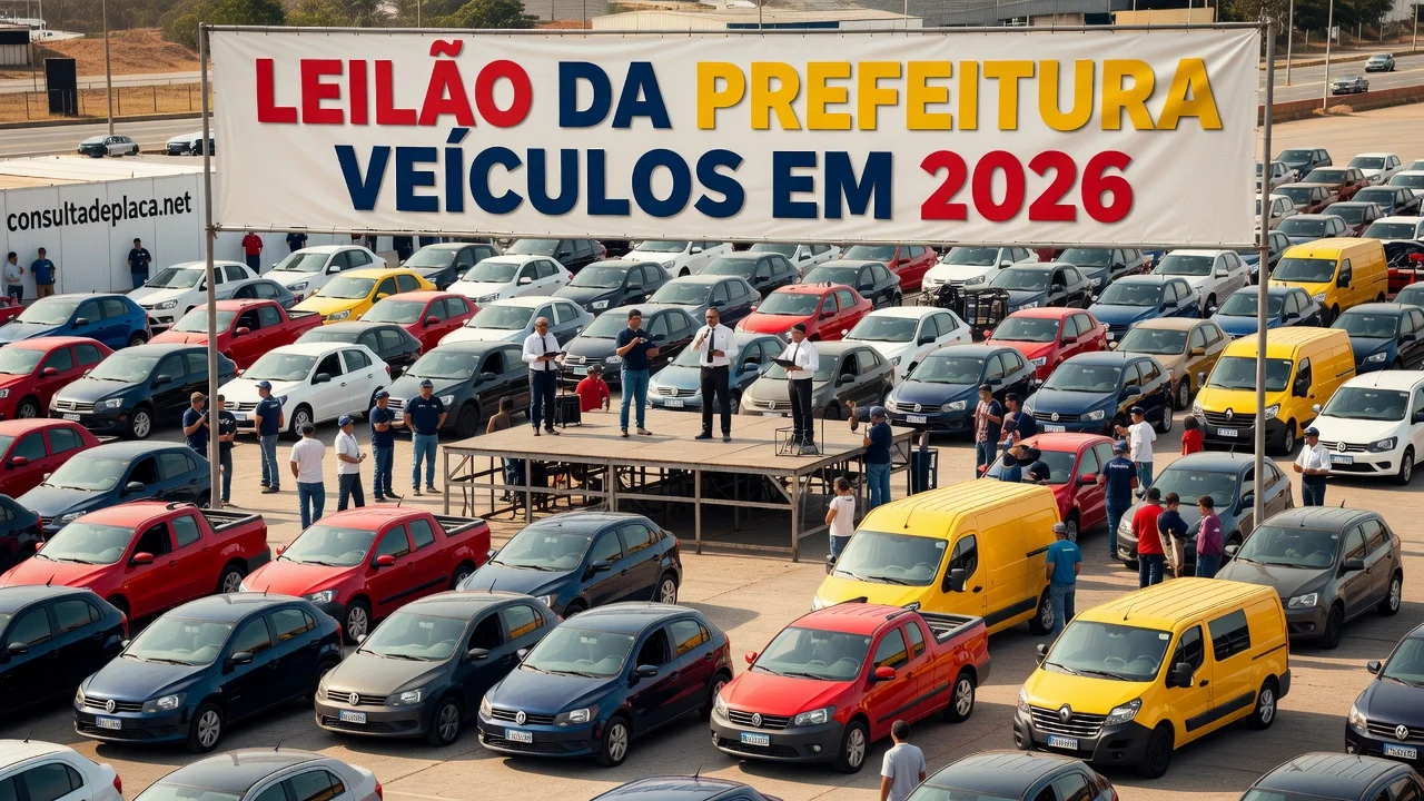 Leilão da Prefeitura Veiculos em 2026