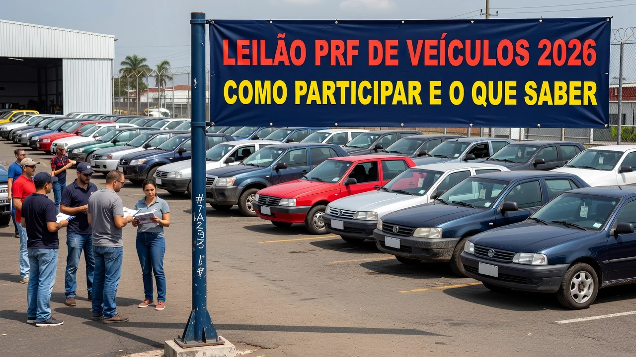 Leilão PRF de Veículos 2026: Como Participar e o Que Saber