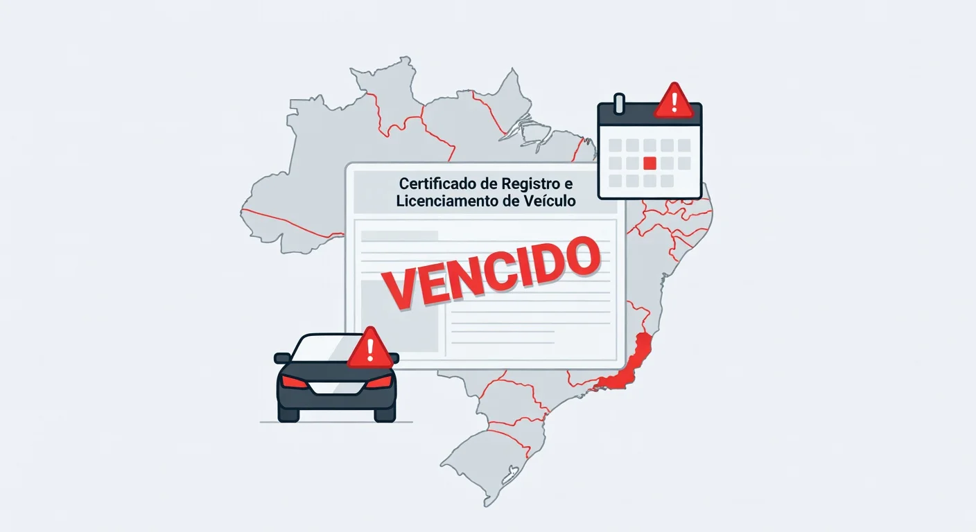 Licenciamento atrasado Maranhão 2026: multa, riscos e como regularizar