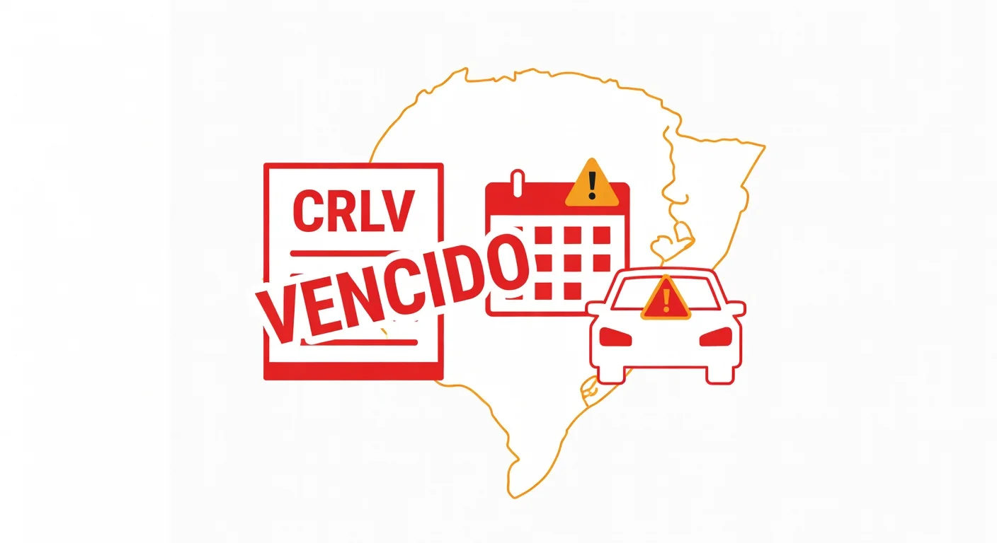 Licenciamento atrasado Mato Grosso do Sul 2026: multa, riscos e como regularizar