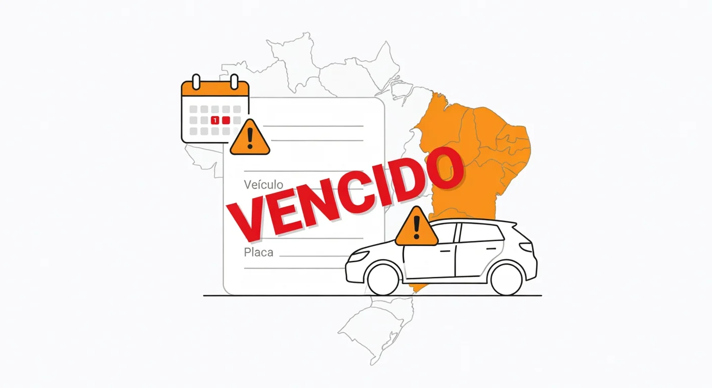 Licenciamento atrasado Tocantins 2026: multa, riscos e como regularizar