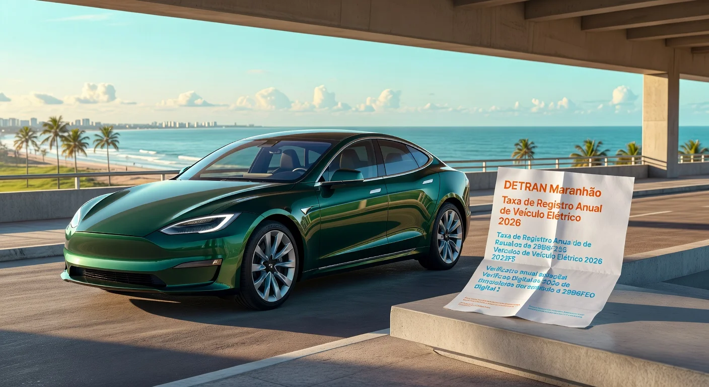 Licenciamento de Carro Elétrico em Maranhão 2026: Valor e Prazo