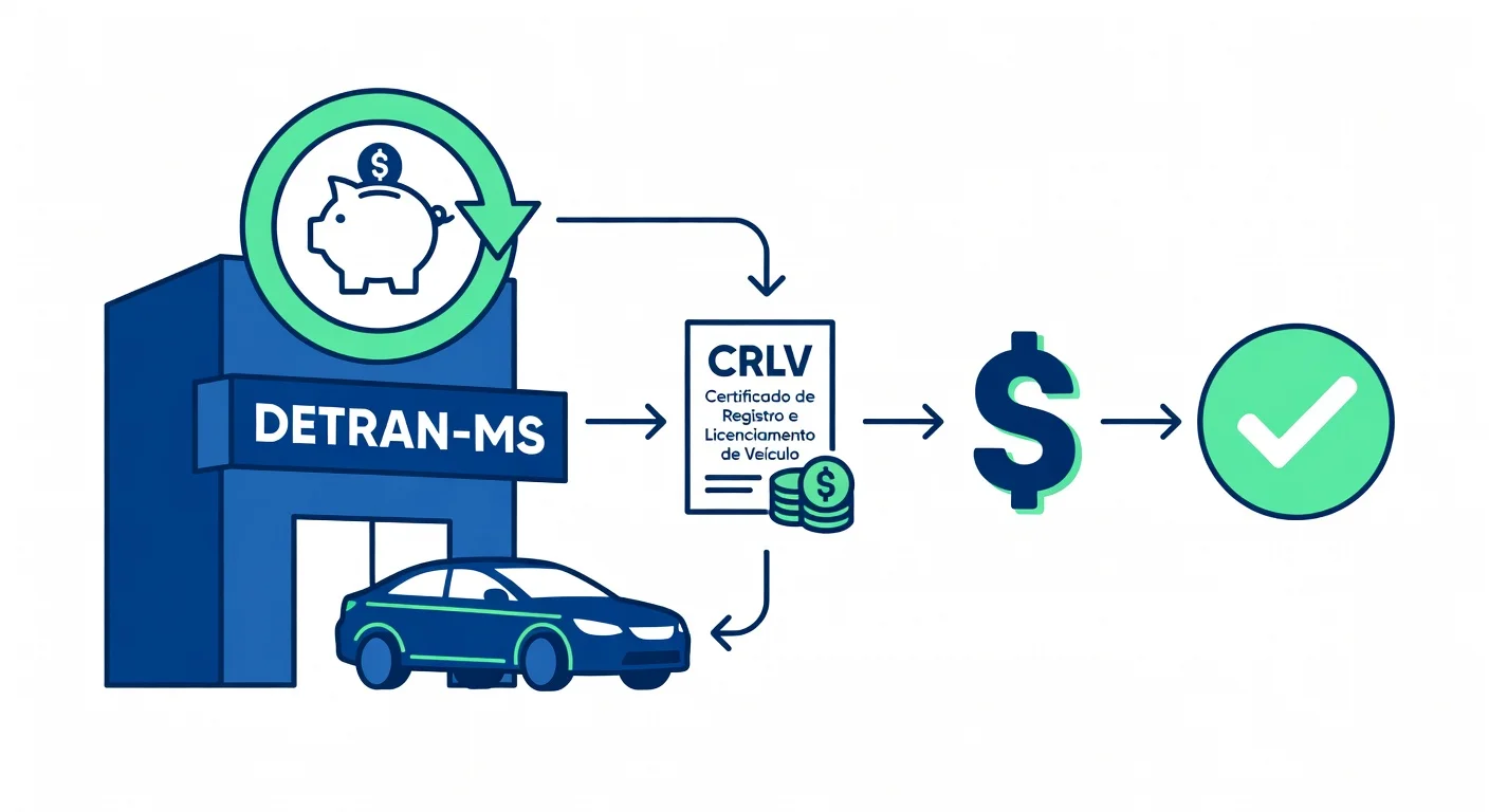 Licenciamento Financiado MS: Como Fazer com Veículo Financiado