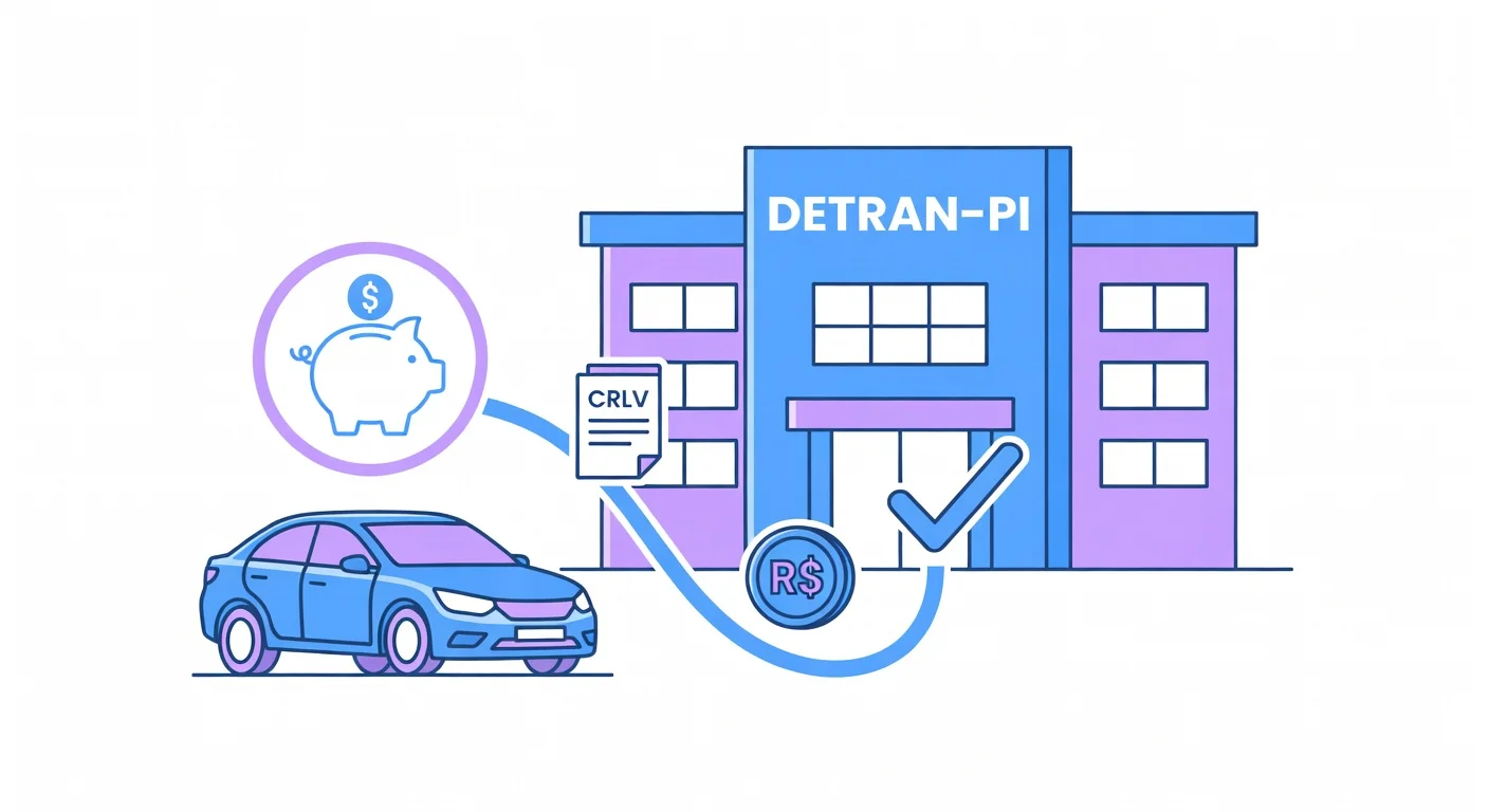 Licenciamento Financiado PI: Como Fazer com Veículo Financiado
