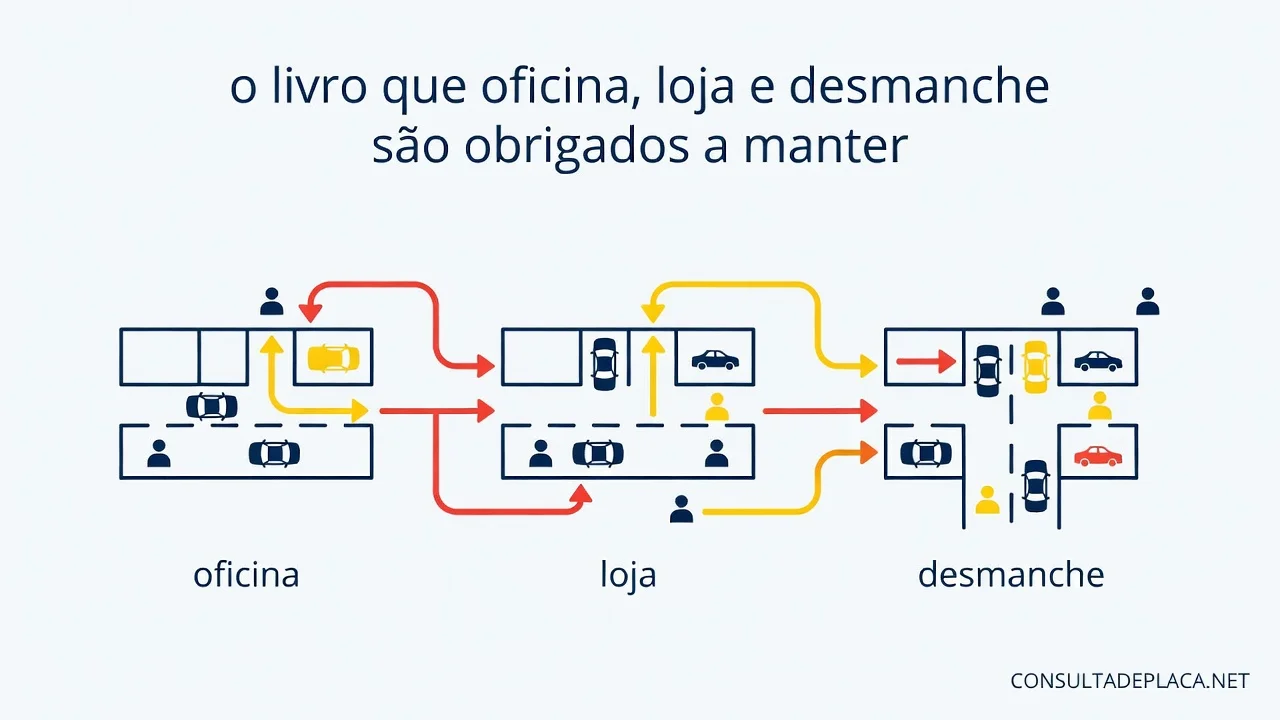 Artigo 330 do CTB: o livro que oficina, loja e desmanche são obrigados a manter