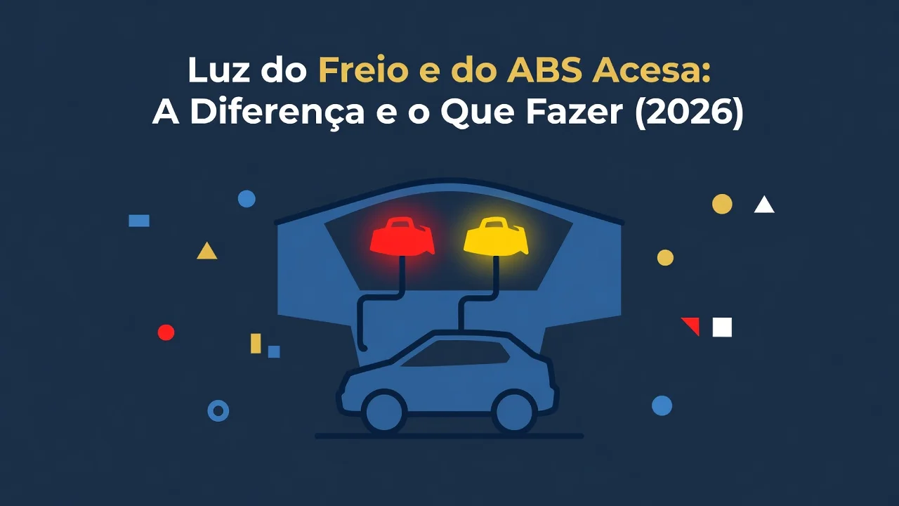 Luz do Freio e do ABS Acesa: A Diferença e o Que Fazer (2026)