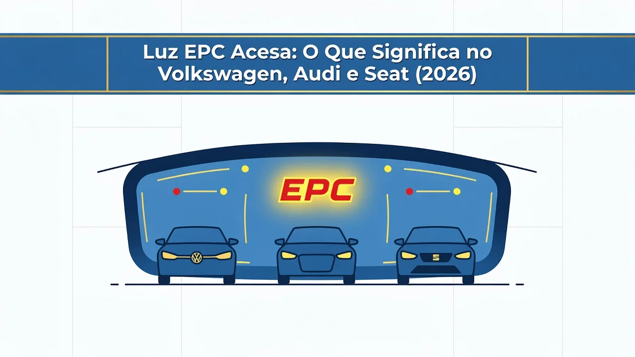 Luz EPC Acesa: O Que Significa no Volkswagen, Audi e Seat (2026)