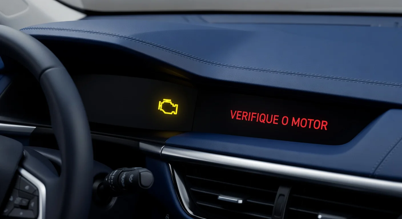 Luz do Motor Acendeu no Carro 2026: O Que Fazer — Pode Continuar Andando?