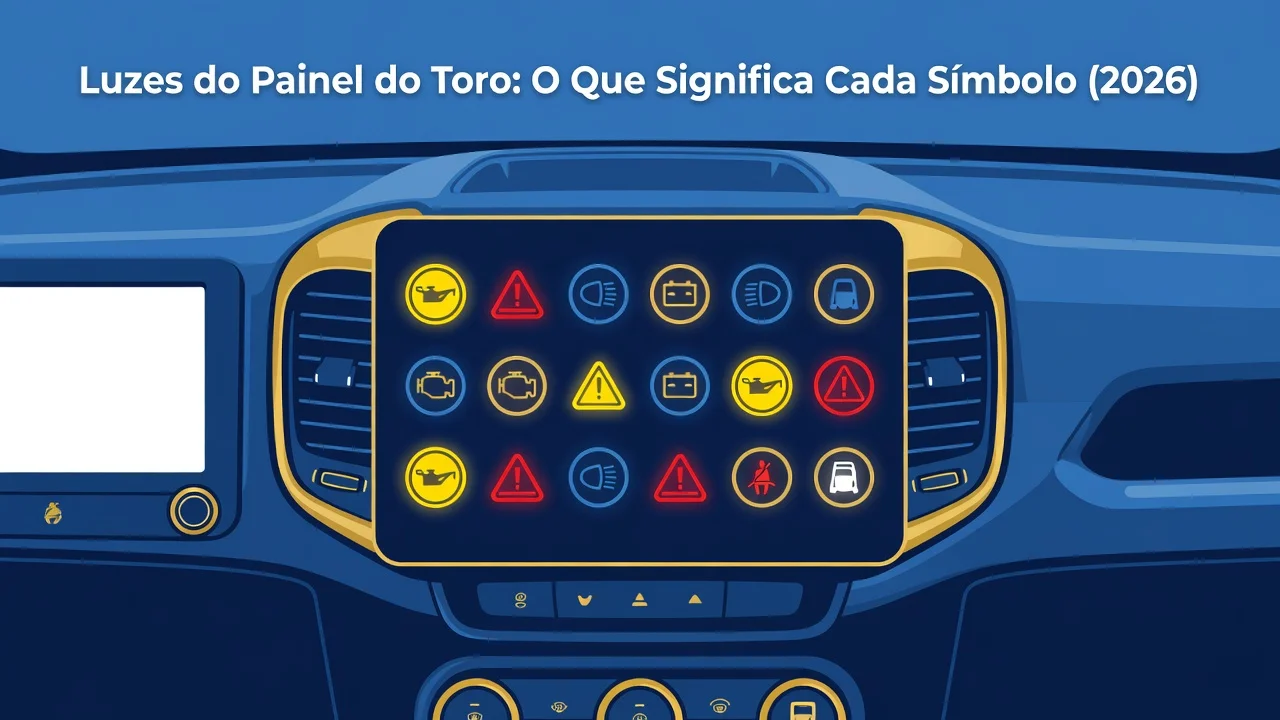 Luzes do Painel do Toro: O Que Significa Cada Símbolo (2026)