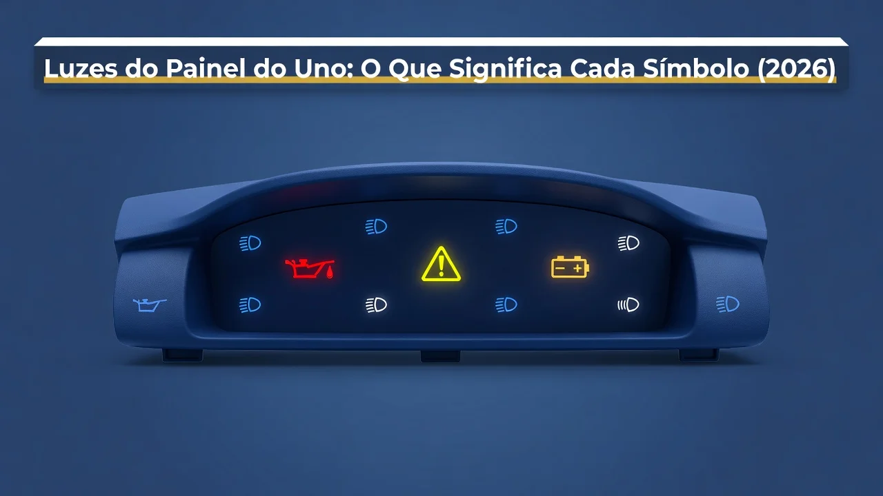 Luzes do Painel do Uno: O Que Significa Cada Símbolo (2026)