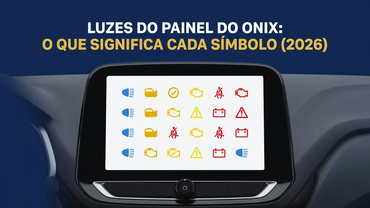 Luzes do Painel do Onix: O Que Significa Cada Símbolo (2026)