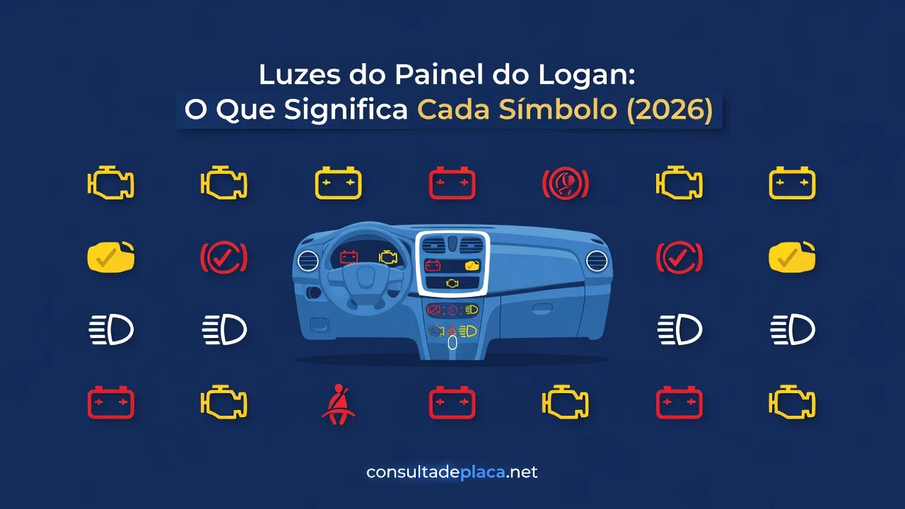 Luzes do Painel do Logan: O Que Significa Cada Símbolo (2026)