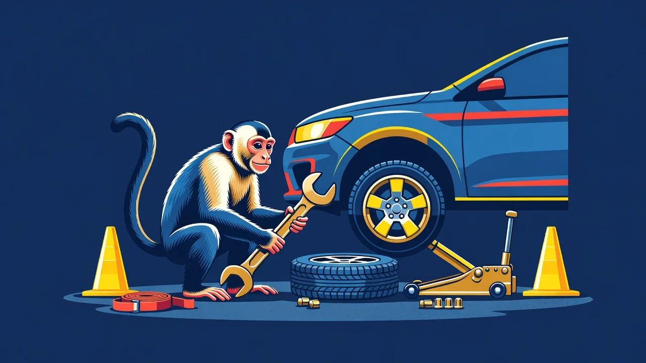 Macaco e Chave de Roda: Como Trocar o Pneu com Seguranca