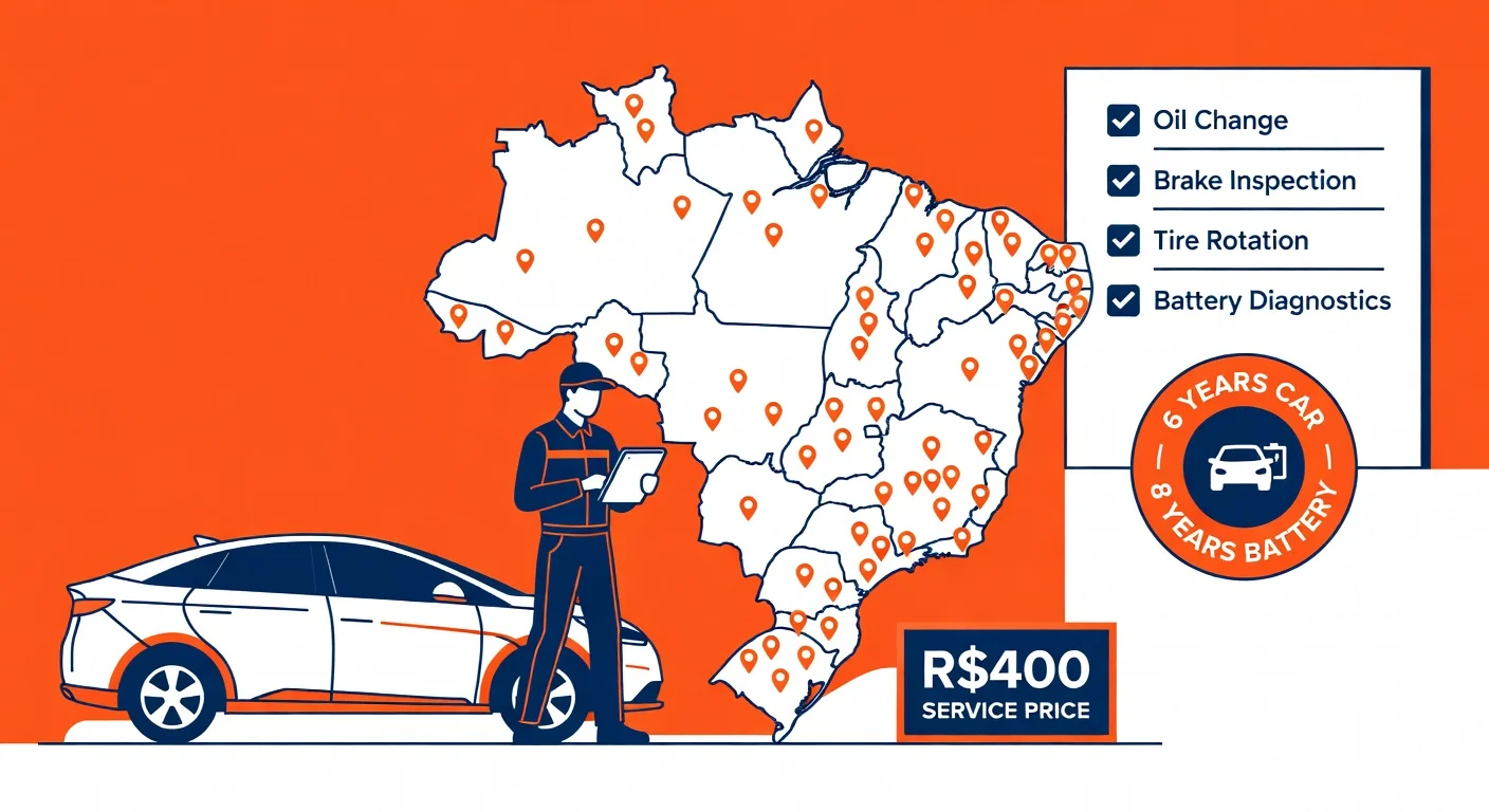Manutenção BYD 2026: onde fazer e rede de concessionárias no Brasil