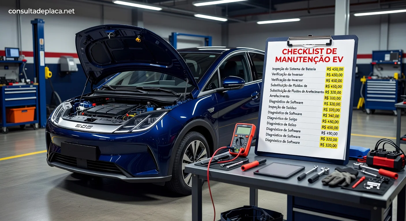 Manutenção de Carro Elétrico em 2026: Quanto Custa por Ano no Brasil?