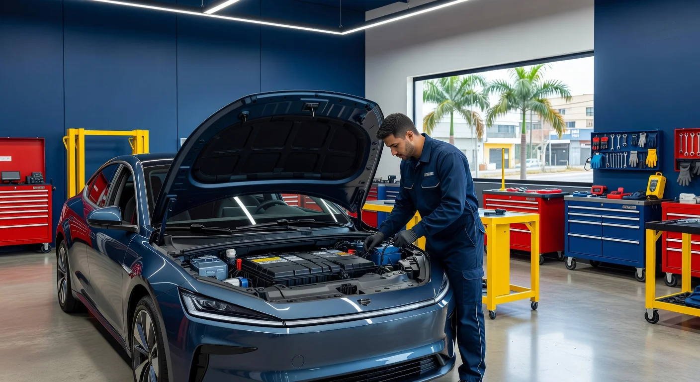 Manutenção de Carro Elétrico: Custo no Brasil em 2026