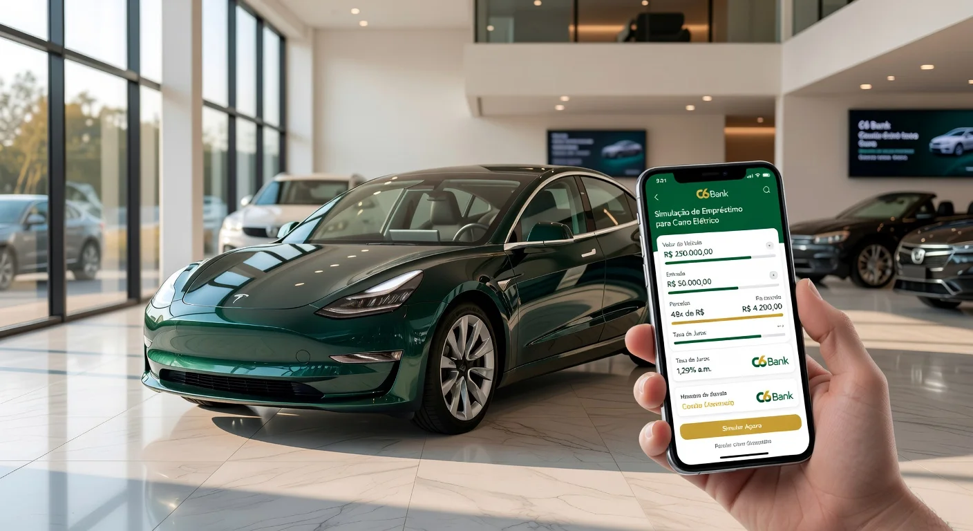 Melhor Banco Digital para Financiar Carro Elétrico em 2026