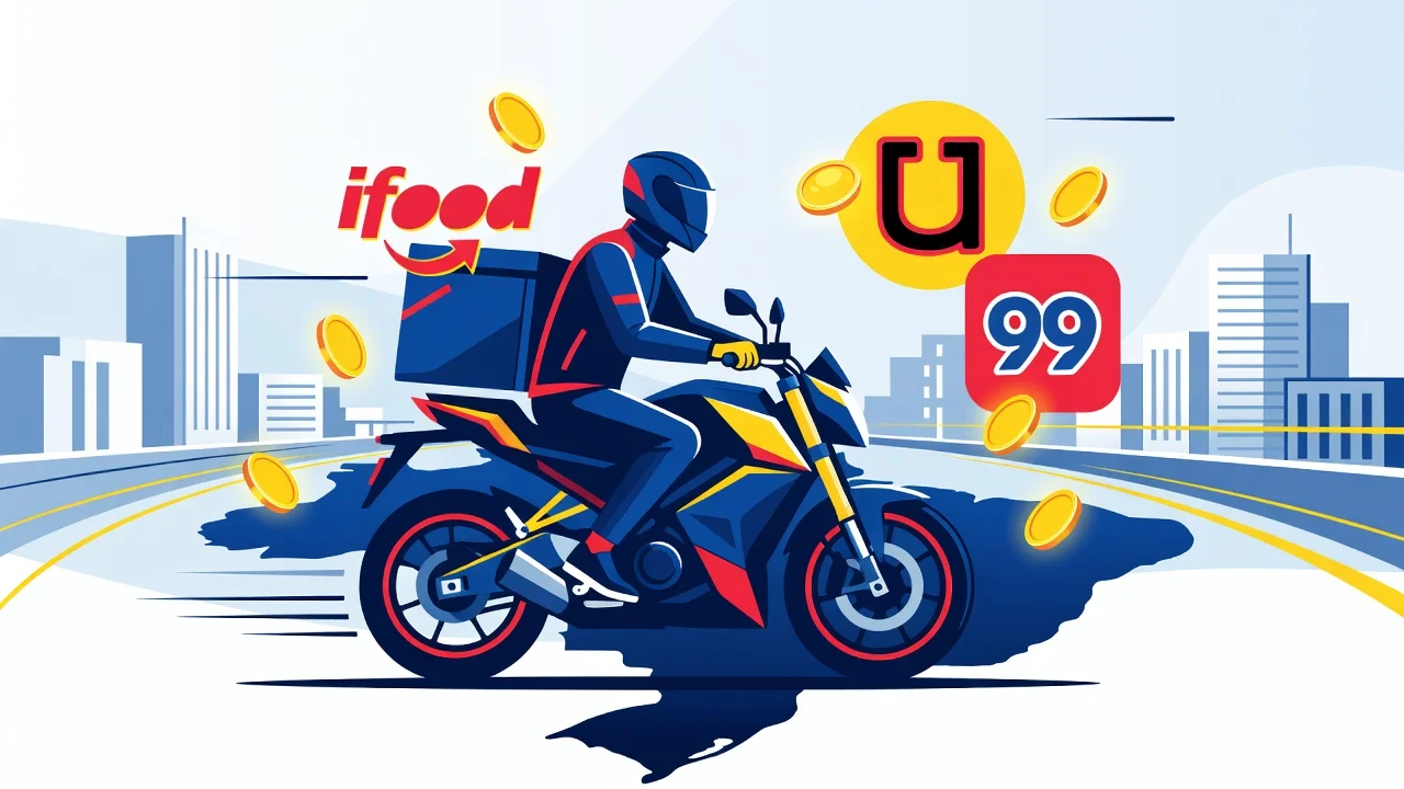 Melhor Moto para Entregador 2026: iFood, Uber e 99