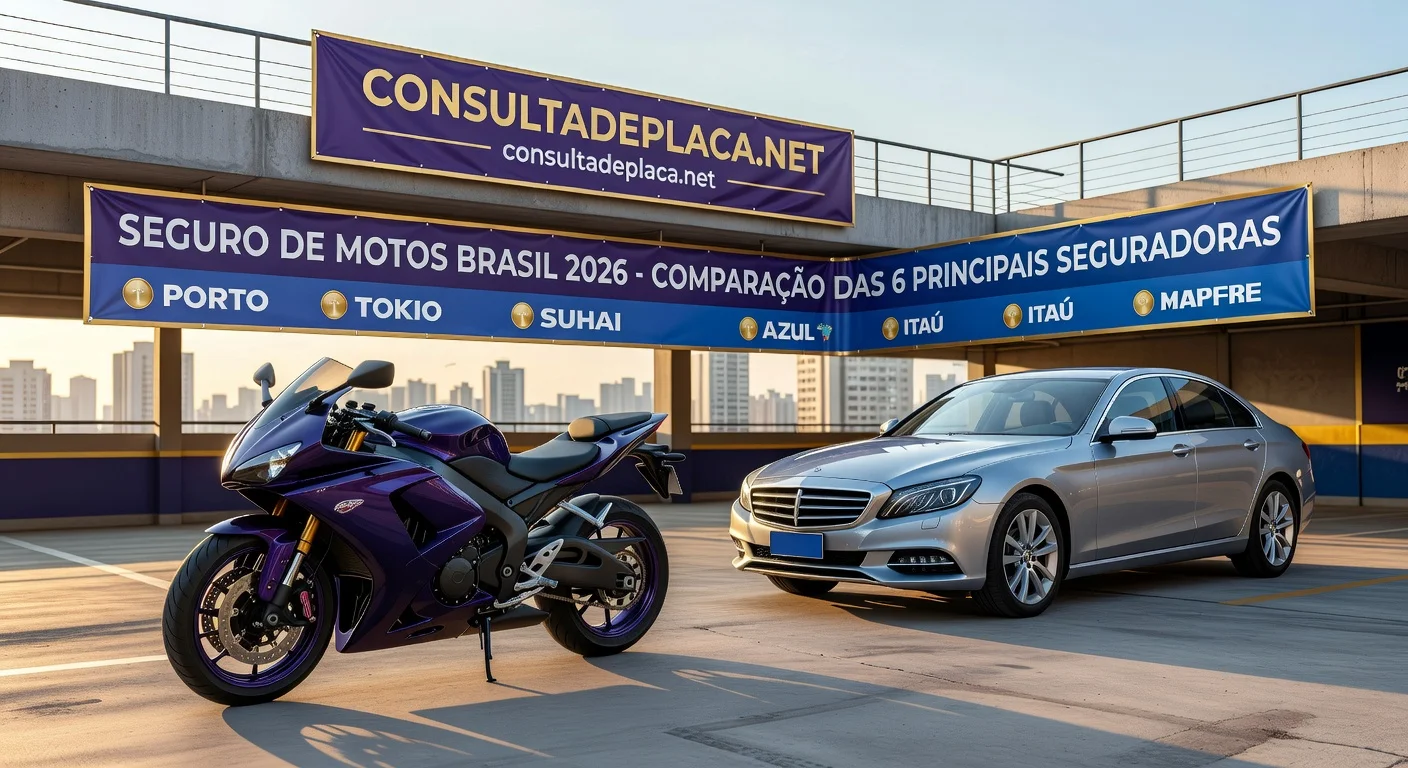 Melhor Seguro de Moto 2026: Comparativo de Seguradoras