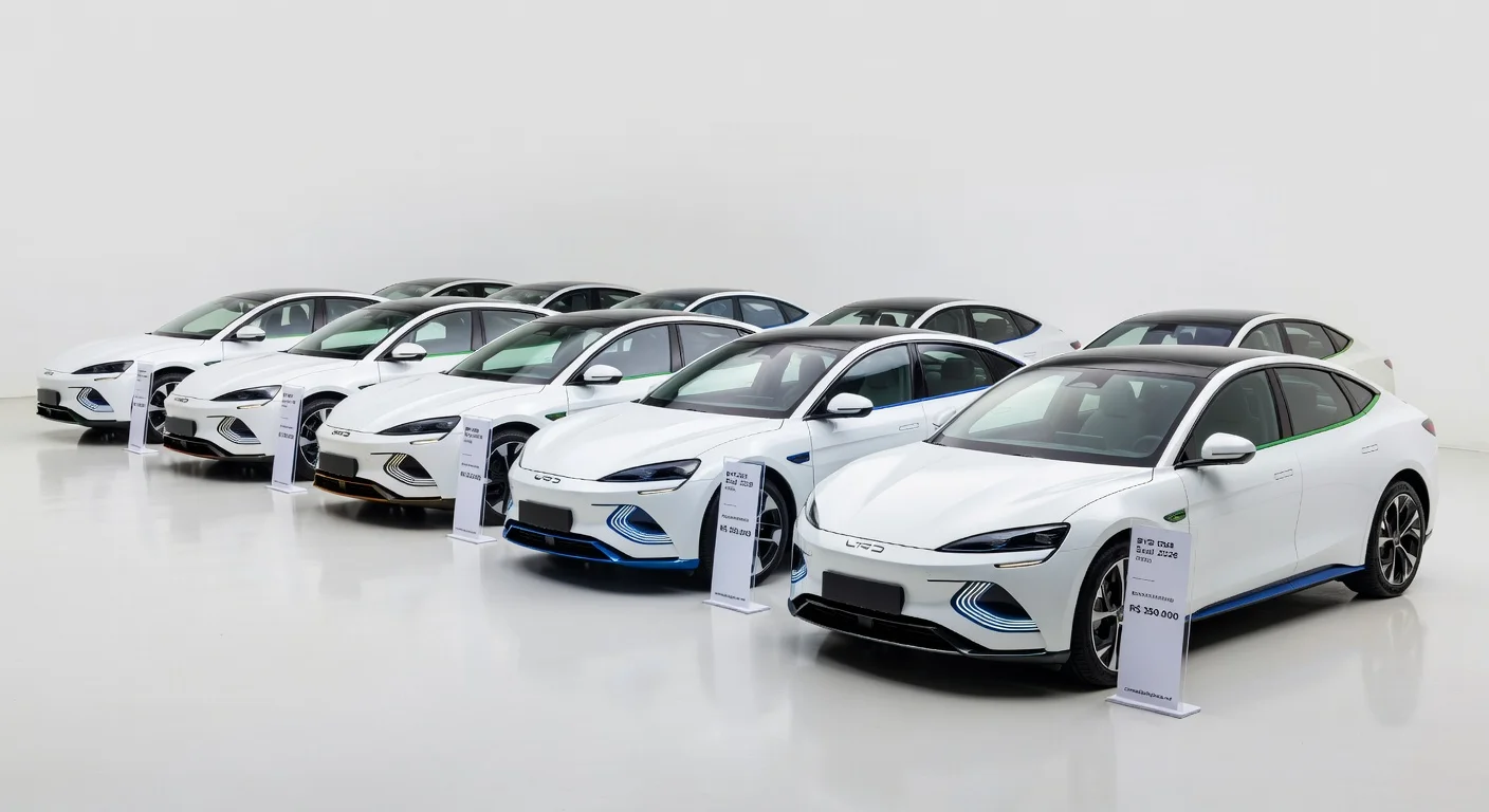Melhores Carros Elétricos do Brasil 2026: Ranking Completo
