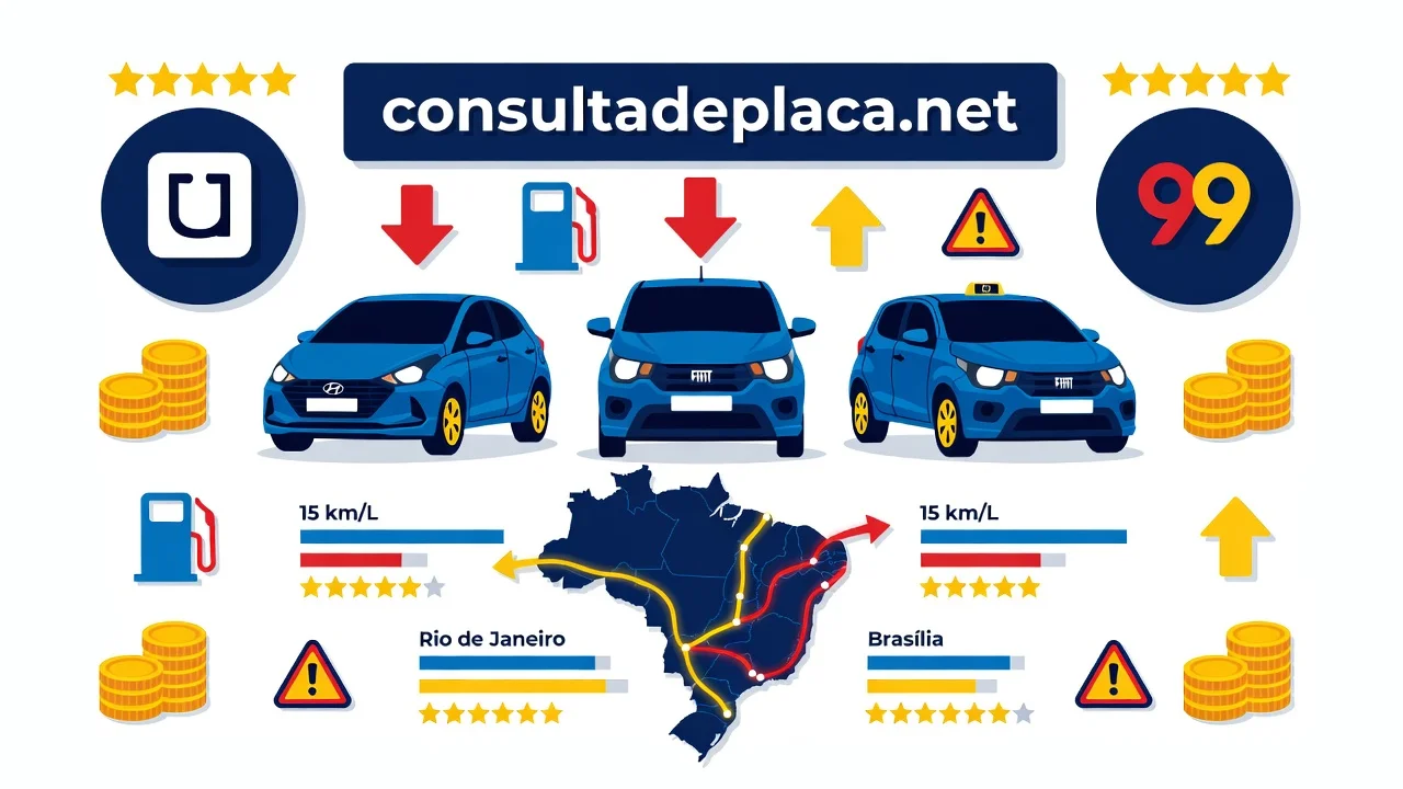 Melhores Carros para Motorista de Aplicativo em 2026