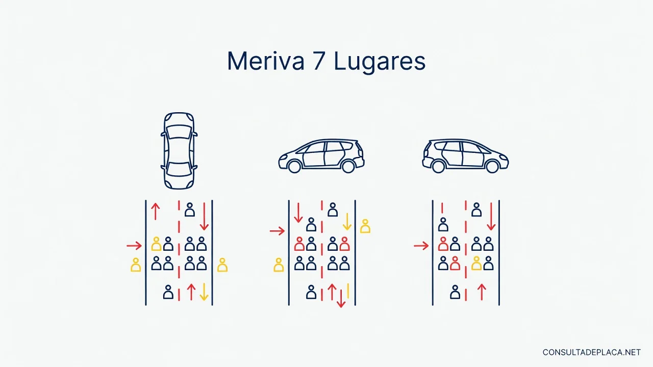 Meriva 7 Lugares: Modelos, Diferenças e Qual Escolher