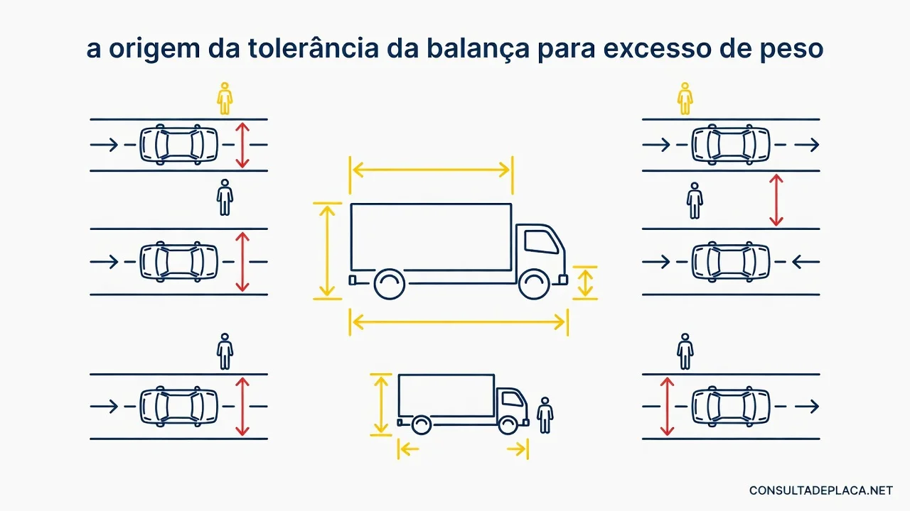 Artigo 323 do CTB: a origem da tolerância da balança para excesso de peso